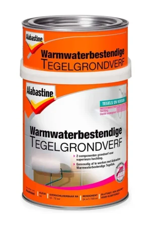 Bestseller Alabastine Warmwaterbestendige Tegelgrondverf